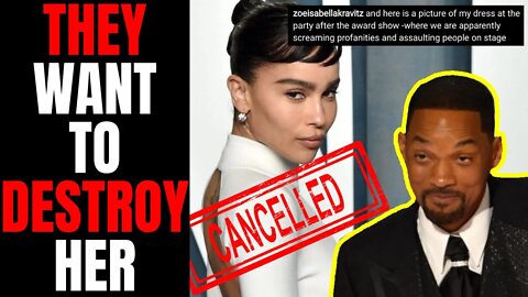 Zoe Kravitz Gets CANCELLED For Creepy Comments After SLAMMING Will Smith For Slapping Chris Rock