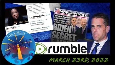 LIVE 3/23/22 - Covid Outbreak, Hunter's Laptop, SCOTUS Nominee Jackson, CERN, Cyber Attacks & More