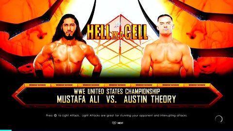 WWE Hell in a Cell 2022 Theory vs Mustafa Ali for the WWE United States Championship