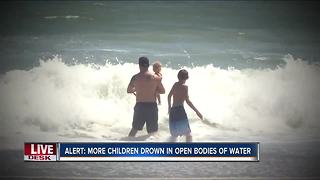 Study: More children drown in open bodies of water