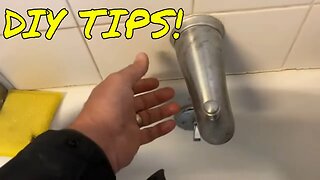 Easy DIY Bathroom Repairs Slow Filling Toilet & Broken Tub Spout Diverter Replaced Save Money!