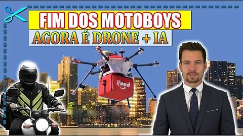 🤖 Substituição dos Motoboys por Drones com Inteligência Artificial