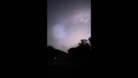 Crazy Lightning in Texas