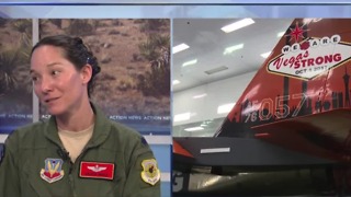 Sneak peek at Aviation Nation 2017 with Lt Col Kristin Wehle