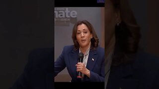 Kamala Harris the deep-thinking affirmative action VP talks about 'climate mental health.'