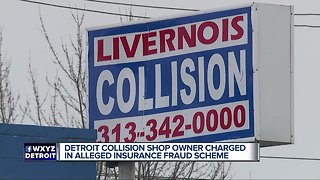 Detroit collision shop accused of bribing police in fraud scheme