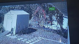 A Used Septic Tank being dumped into a back yard by a construction crew in Fort Pierce, FL.