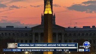Memorial Day tributes in Colorado
