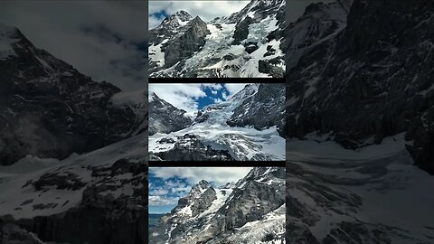 Discovering the Eiger Glacier by Drone