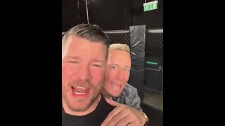 Michael Bisping steps back into the octagon with GSP