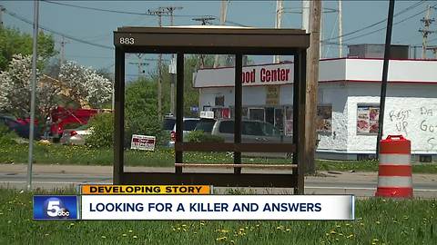 Man found fatally shot at Cleveland bus stop