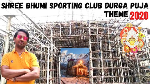 Shree Bhumi Sporting Club Durga Puja Theme 2020 | Shreebhumi Durga Puja 2020 | Kedarnath | By AKV