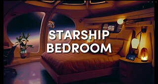 Space Ambience White Noise/ Spaceship Bedroom for Deep Sleep