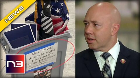 After TRASHING American Flag Disabled Vet Congressman TORCHES Colleague