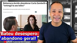 Bolsonaro abandona Zambelli que será CASSADA