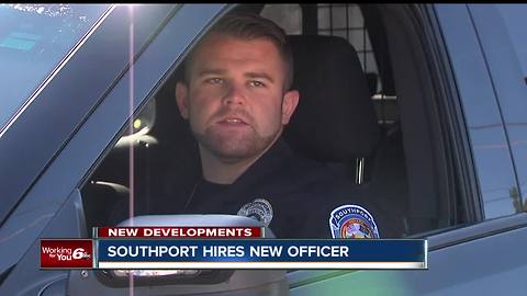 Southport police hires new officer who will replace the late Lt. Aaron Allan