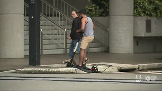 Minnesota couple propose e-scooters for downtown Lakeland