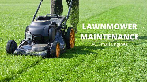Lawn Mower Maintenance | AC Small Engines