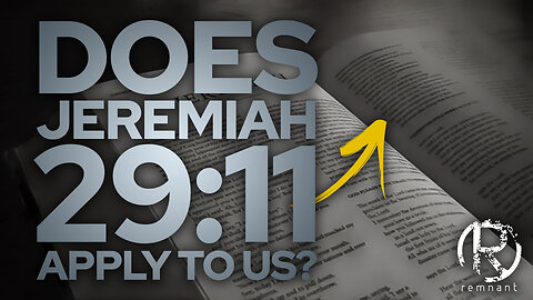 Does Jeremiah 29:11 Apply To Us? • The Todd Coconato Radio Show