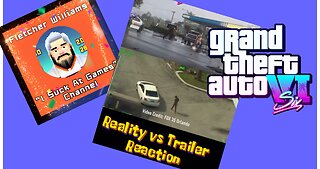 #GTA6 Grand Theft Auto VI Trailer vs Real Life Events Reaction