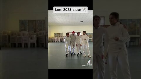 Epee Fencing - Last Class 2023