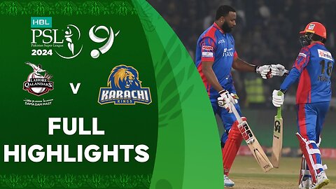 PSL 9 2025 || 10th Match Highlights || LQ vs KK