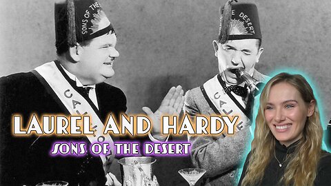 Laurel And Hardy-Sons Of The Desert!! Russian Girl First Time Watching!!!