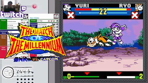 (NeoGeo Pocket Color) SNK vs. Capcom MotM - 32 - Tag Mode - Narcissist - Lv Gamer