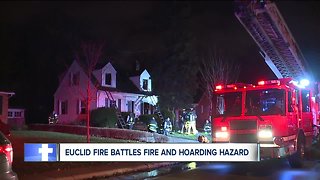 Man dies after firefighters pull him from burning home in Euclid