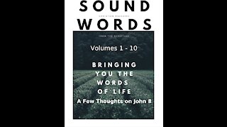 Sound Words, A Few Thoughts on John 8