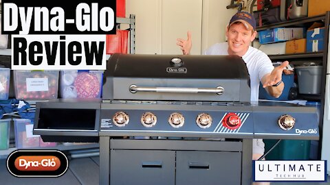 Dyna-Glo 5 Burner LP Grill Review and Setup DGH485CRP/DGH485CRP-D