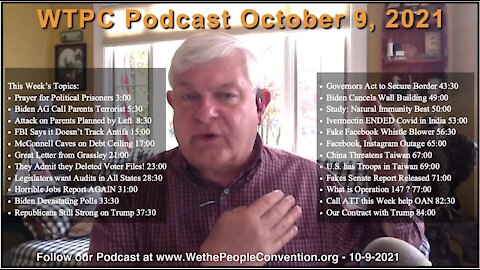 We the People Convention News & Opinion 10-9-21