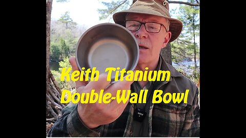 Keith Titanium Double Wall Bowl