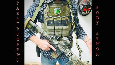 Paratrooper’s Minimalist Plate Carrier + Battle Belt