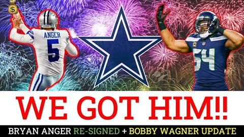 Cowboys Free Agency: Bryan Anger Re-Signing With Cowboys And MAJOR Bobby Wagner Signing Update