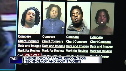 Detroit police give 7 Action News a look at how they're using facial recognition technology