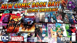 New COMIC BOOK Day - Marvel & DC Comics Unboxing December 7, 2022 - New Comics This Week 12-7-2022