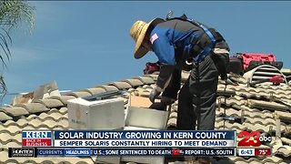 Kern Back In Business: Solar industry needing more workers to keep up with growing demand