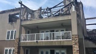 Fire Destroys Condo Building At Center Hill Lake