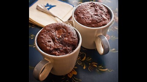 Chocolate Cupcake in a mug in 3 minutes Recipe.