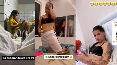 LARISSA FOI TROLLAR A RAISSA E ACABOU SE DANDO MAL