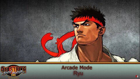 Street Fighter III: 3rd Strike: Arcade Mode - Ryu