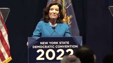 NY Gov. Kathy Hochul Heckled at State Democratic Convention