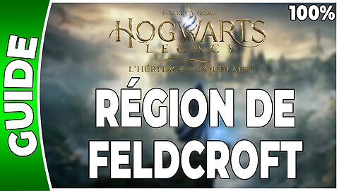 Hogwarts Legacy : l'Héritage de Poudlard - RÉGION DE FELDCROFT - 100% Coffres, Pages, Demiguises