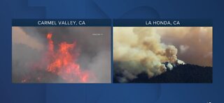 California firefighters continue to battle fires