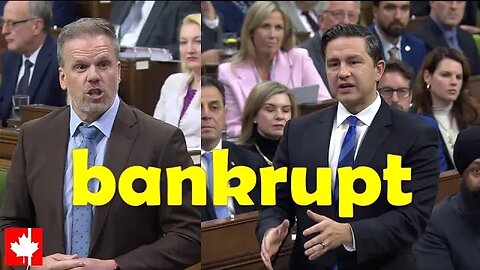 Trudeau government 'suddenly woke up & realized that they were BANKRUPT' (Question Period, Oct 18)