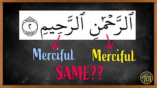 Is there Repetition in the Quran? الرحمن الرحيم | Arabic101