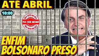 10h CASA CAIU - PF estuda pedir prisão de Bolsonaro se ele não voltar ao Brasil até abril