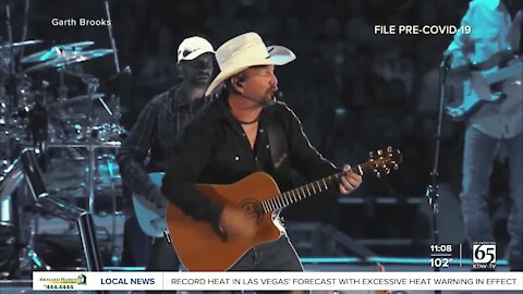 Friday morning Garth Brooks joins Good Morning Las Vegas