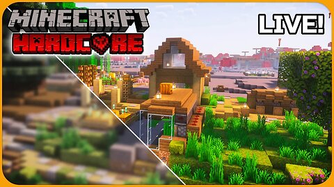 Working on my ISLAND PARADISE in Minecraft Hardcore 1.20 [S5 | EP34]